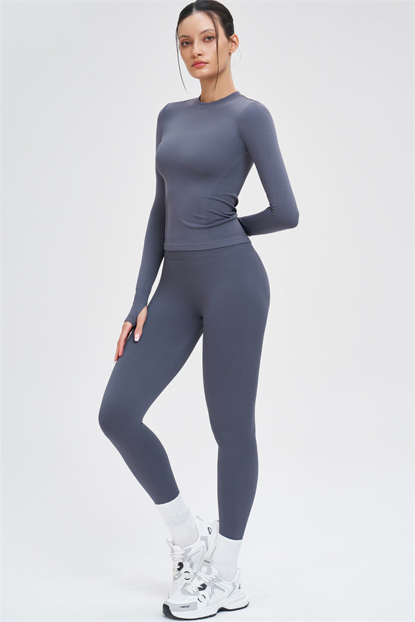 The Whim Long Sleeve T-shirt Leggings 2-Piece Set