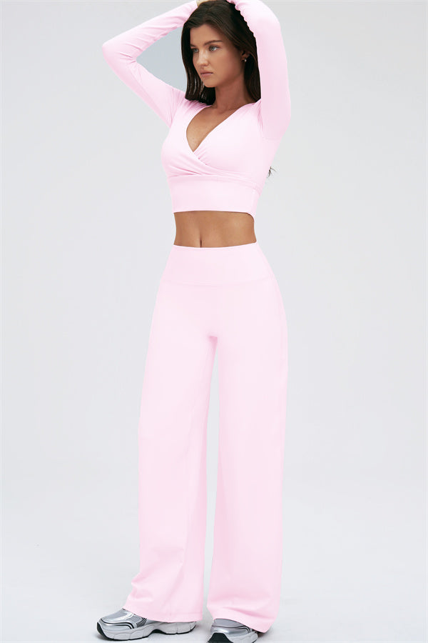 The Twirl Long Sleeve T-shirt New Straight Leg Pants 2-Piece Set