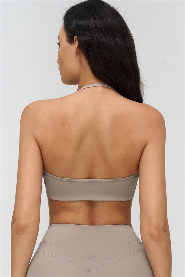 The Stride Halter Sports Bra