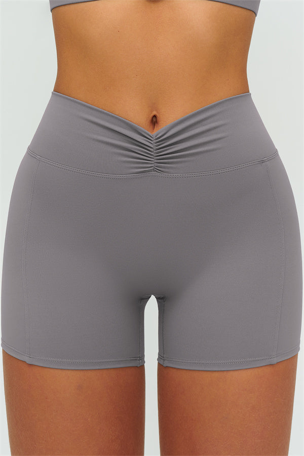 The Lushness V-Back Sports Bra Shorts 2-Piece Set