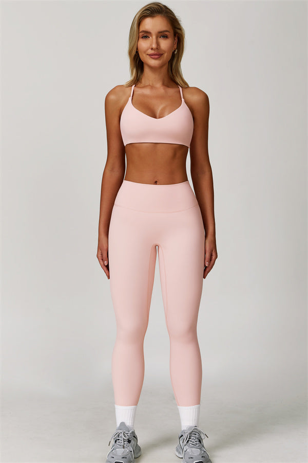 The Refresh Jacket Sports Bra Leggings 3-Piece Set