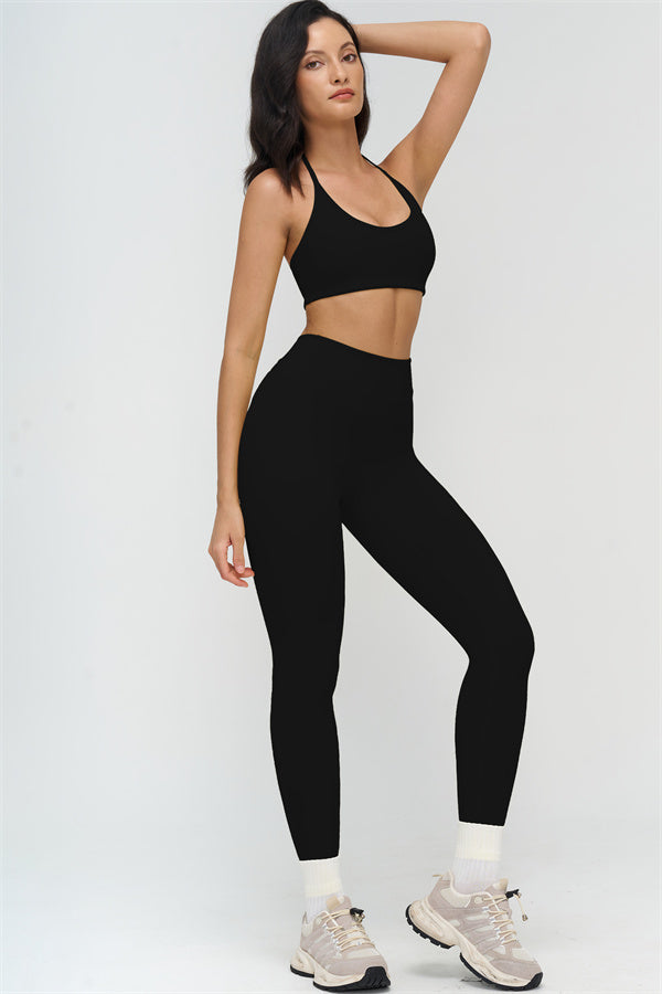 The Stride Halter Sports Bra
