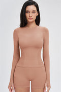 The Whim Long Sleeve T-shirt Shorts 2-Piece Set