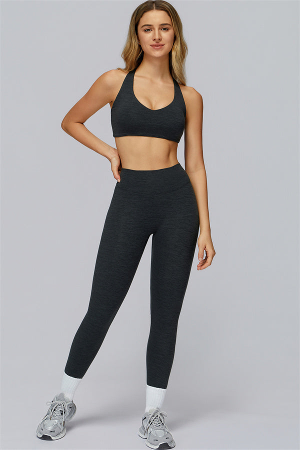The Radiance Racerback Sports Bra Leggings 2-Piece Set