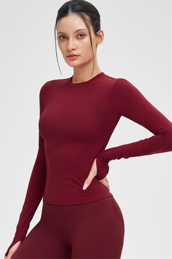 The Whim Long Sleeve T-shirt Shorts 2-Piece Set