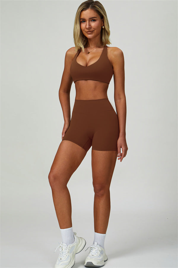 The Seraphine Sports Bra Shorts 2-Piece Set