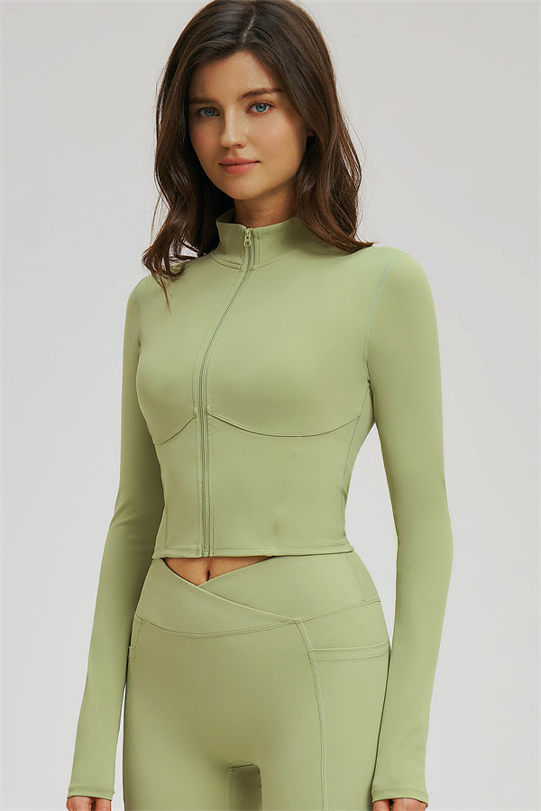 The Sizzle Zip Jacket Shorts 2-Piece Set