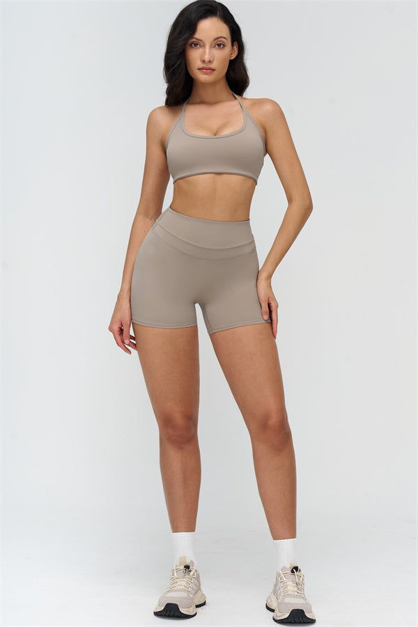 The Stride Halter Sports Bra