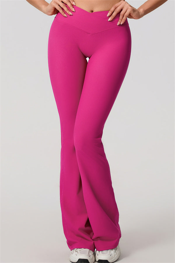 The Daze Zip Jacket Sports Bra Flared Leggings 3-Piece Set