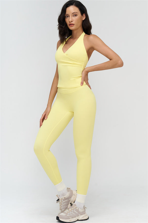 The Stride Crop Top Leggings 2-Piece Set