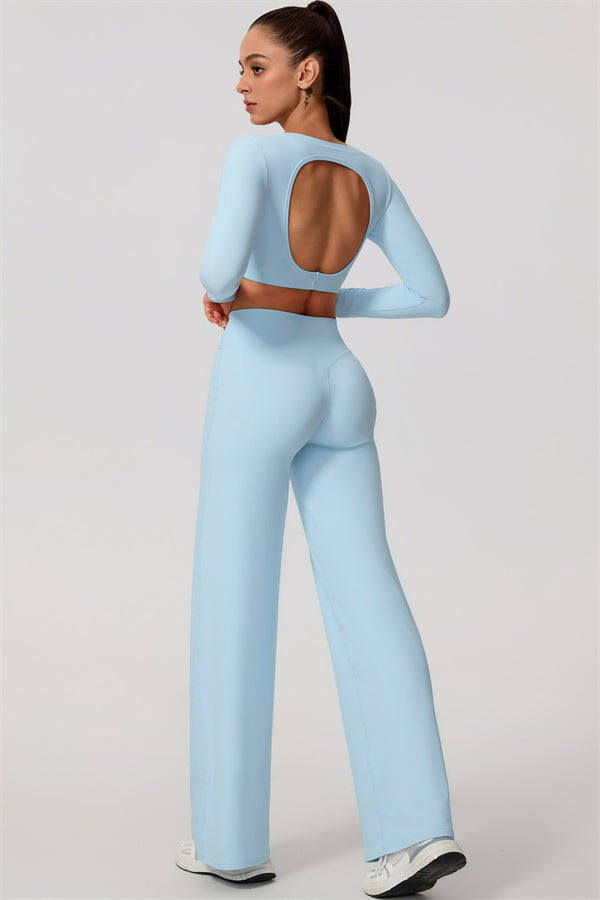 The Nestle Long Sleeve Crop Top