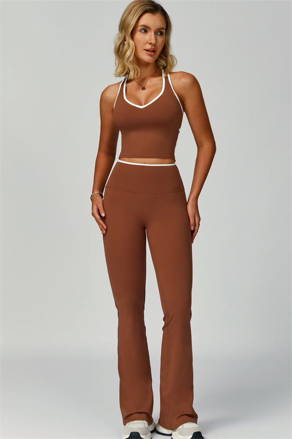 The Quest Tank Flared Leggings 2-Piece Set