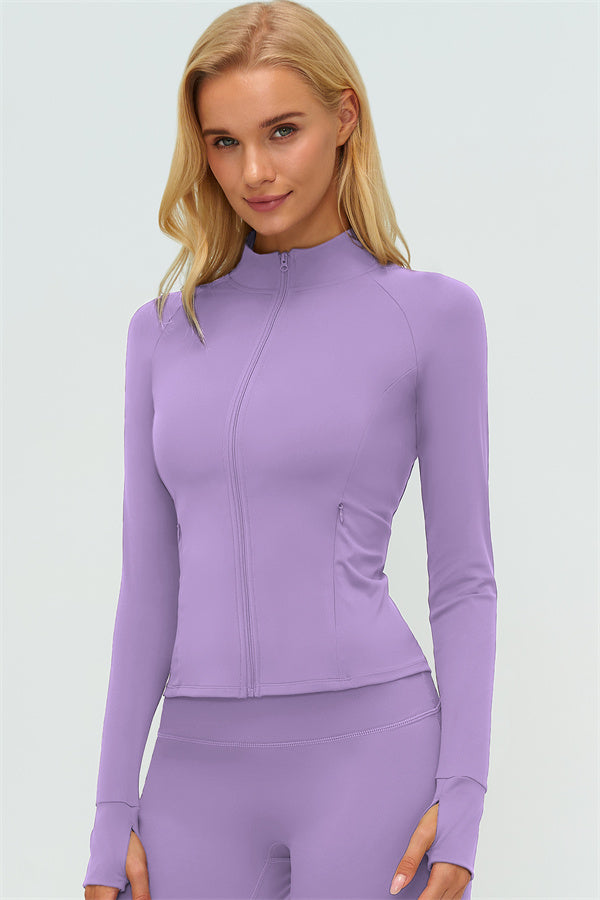 The Twirl Zip Jacket Halter Tank Top New Straight Leg Pants 3-Piece Set