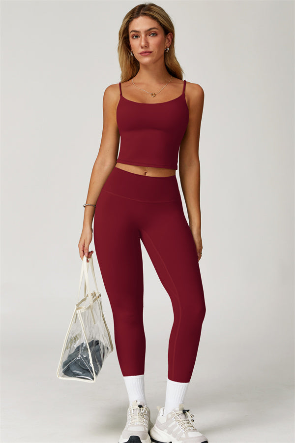 The Agile Crop Top Leggings 2-Piece Set