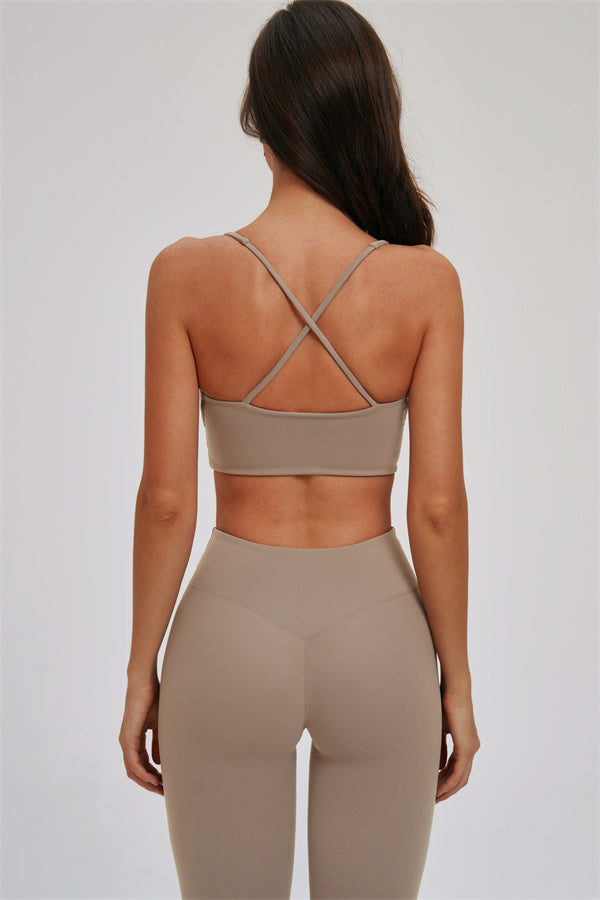The Kinetic Cross Back Sports Bra Leggings 2-Piece Set