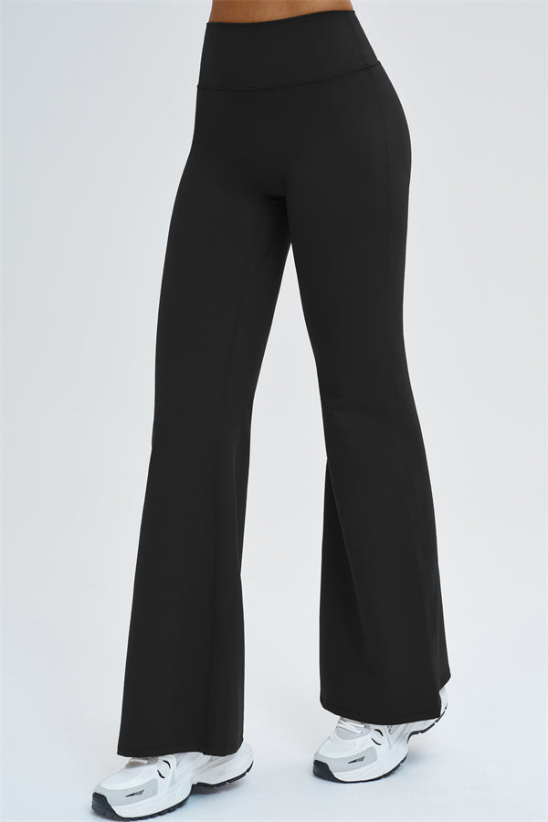The Slate Cross Back Top Flared Leggings 2-Piece Set