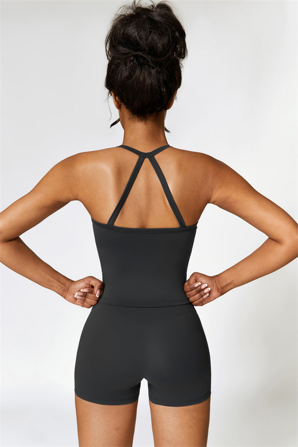 The Isabella Crop Top Shorts 2-Piece Set