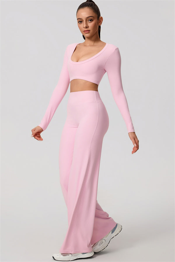 The Nestle Long Sleeve Crop Top
