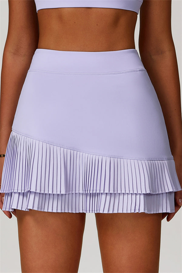 The Lavish Sports Bra Tennis Skirt 2-Piece Set
