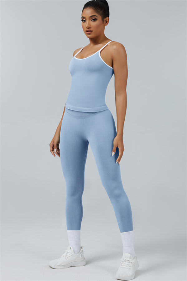 The Elevate Crop Top Leggings 2-Piece Set