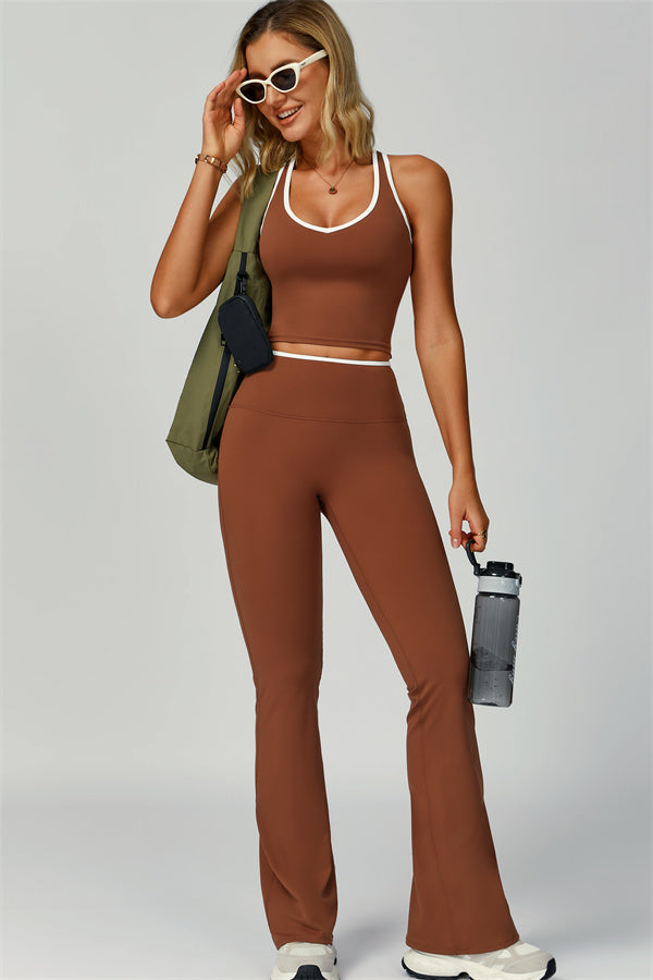 The Quest Tank Flared Leggings 2-Piece Set