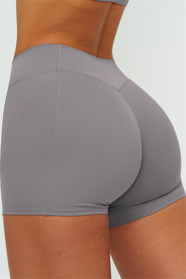 The Lushness V-Back Sports Bra Shorts 2-Piece Set