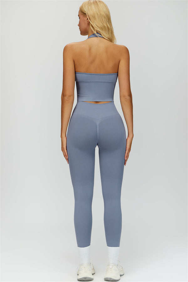 The Delight Jacket Sports Bra Leggings 3-Piece Set