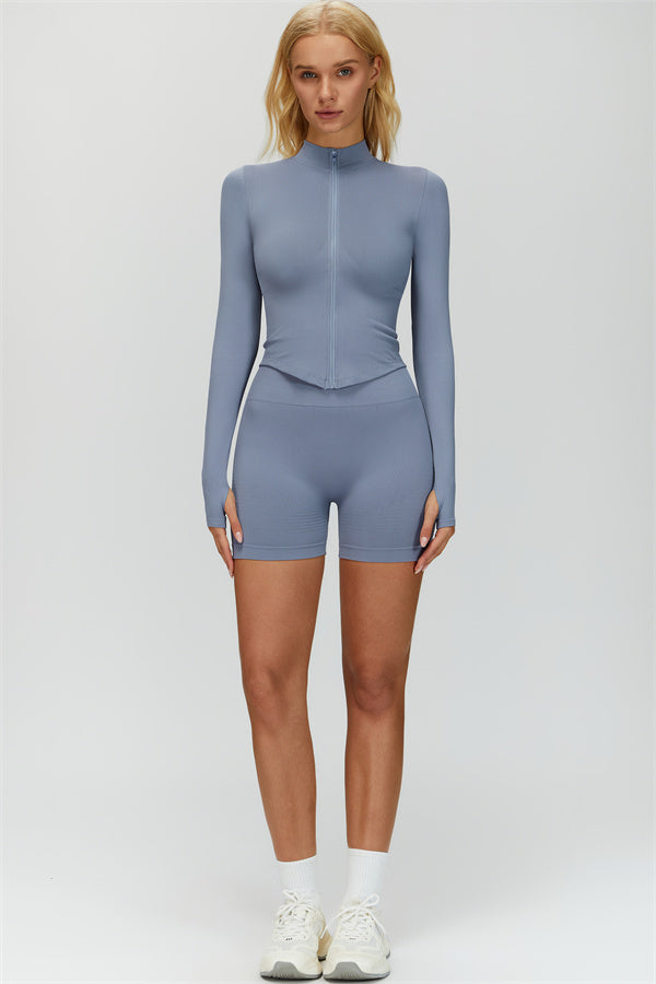 The Delight Jacket Shorts 2-Piece Set