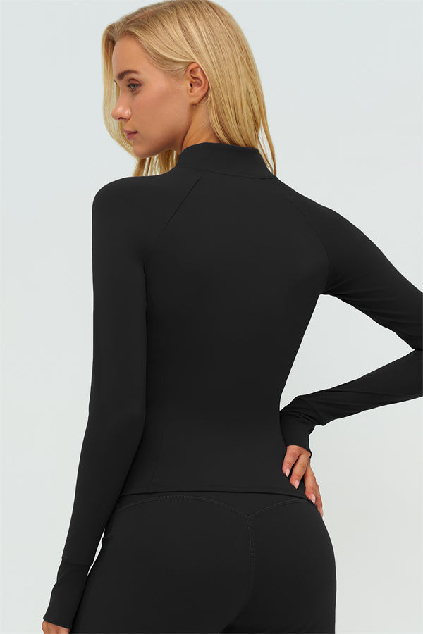 The Twirl Zip Jacket Sports Bra Straight Leg Pants 3-Piece Set