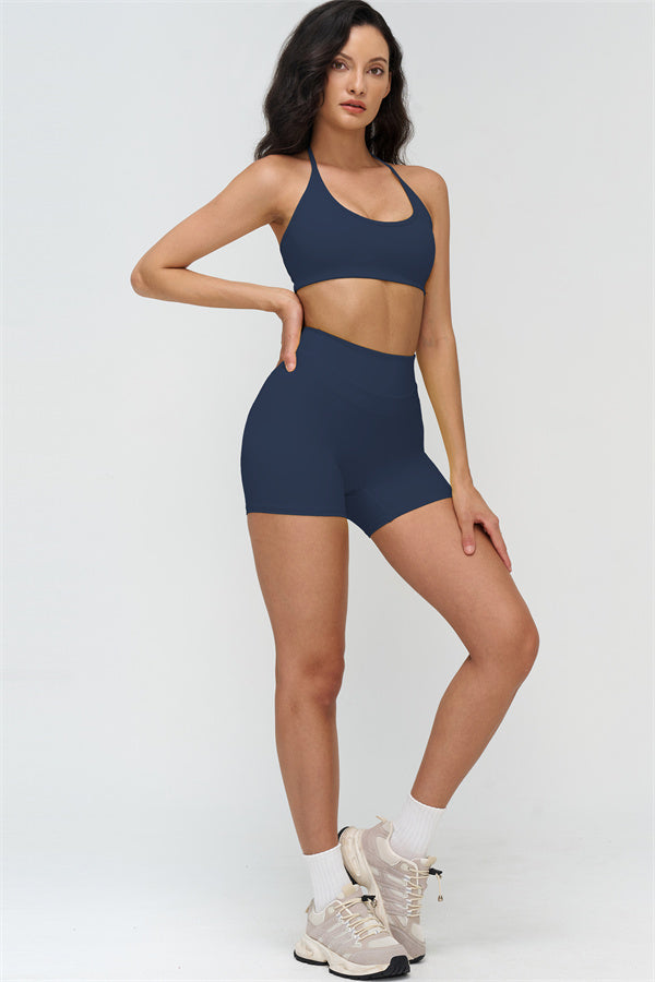 The Stride Halter Sports Bra