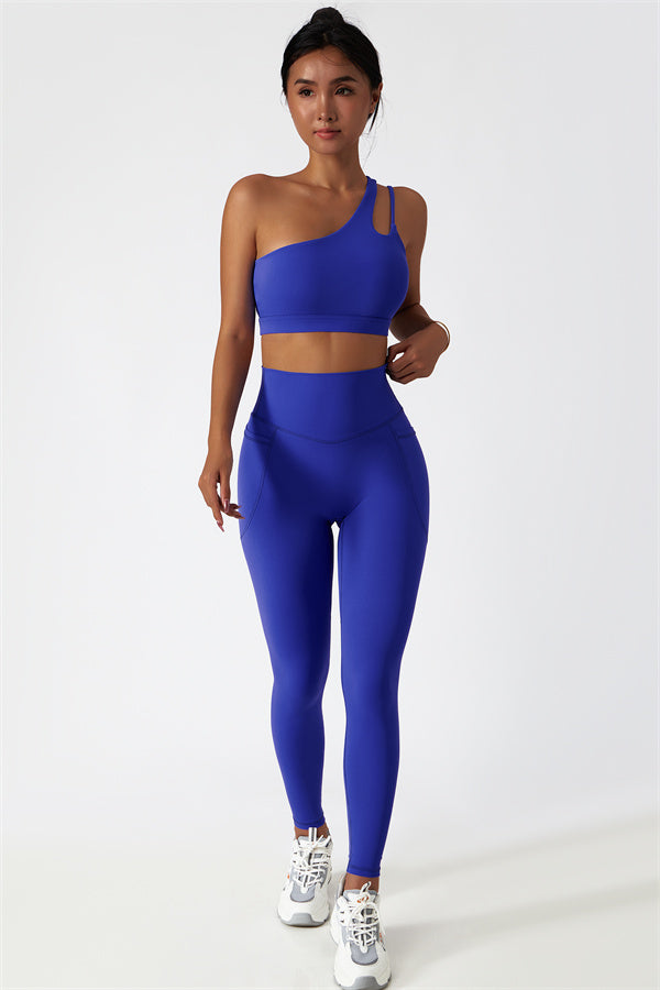 The Blissful Rose Sports Bra Leggings 2-Piece Set