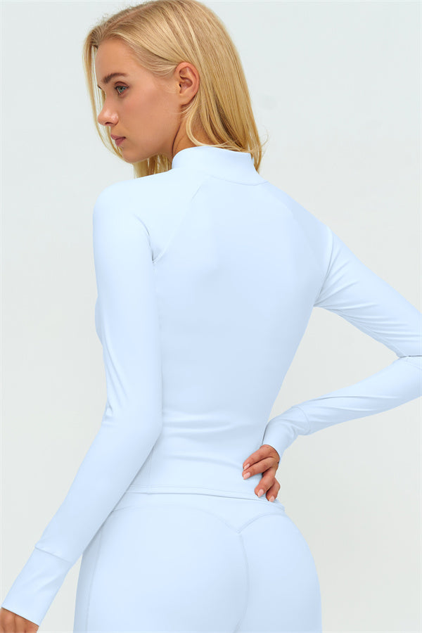 The Twirl Zip Jacket Sports Bra Straight Leg Pants 3-Piece Set