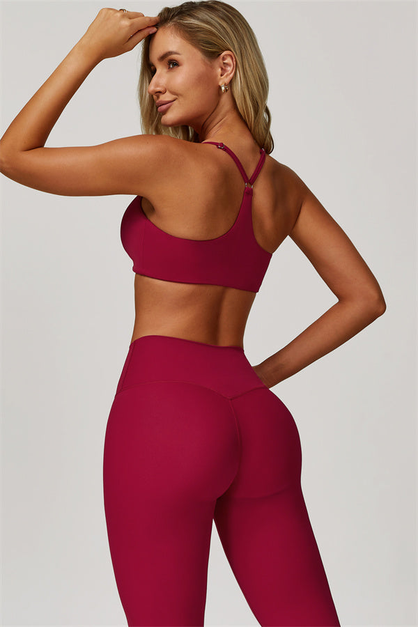 The Refresh Jacket Sports Bra Leggings 3-Piece Set
