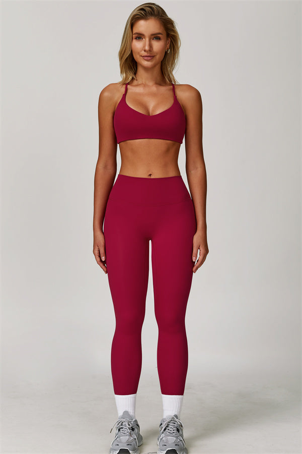 The Refresh Jacket Sports Bra Leggings 3-Piece Set
