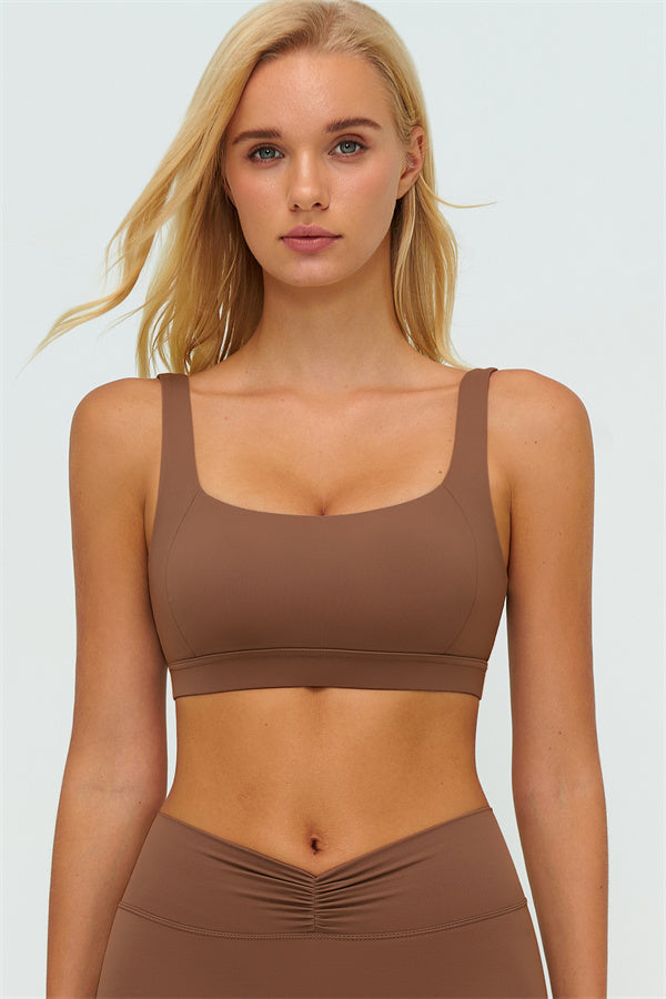 The Lushness V-Back Sports Bra Flared Leggings 2-Piece Set
