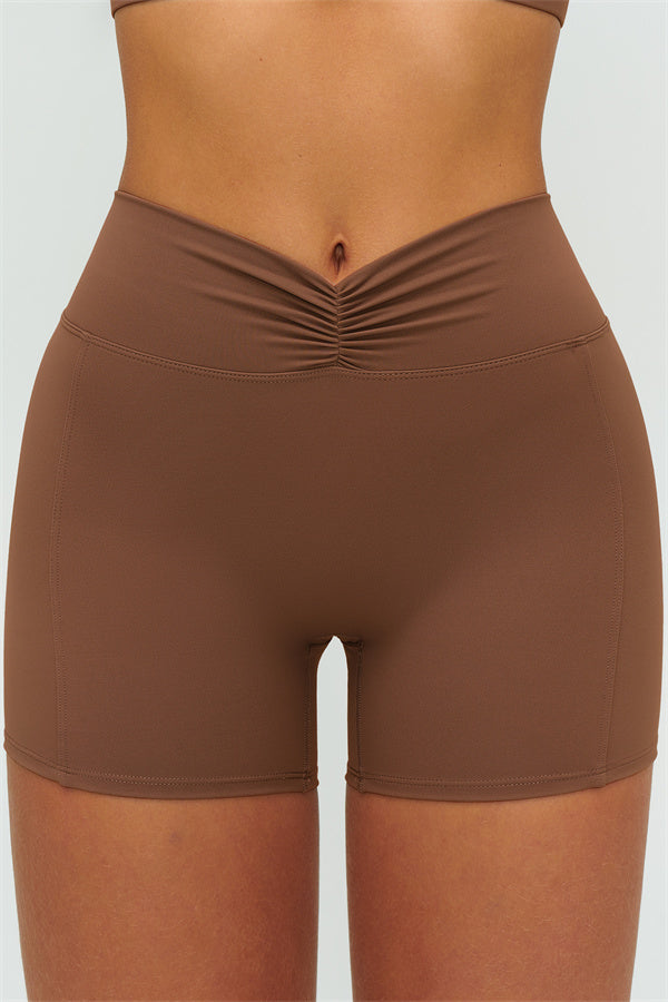The Lushness Y-Back Sports Bra Shorts 2-Piece Set