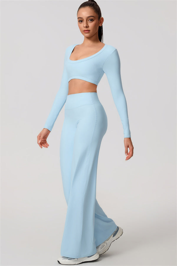 The Nestle Long Sleeve Crop Top