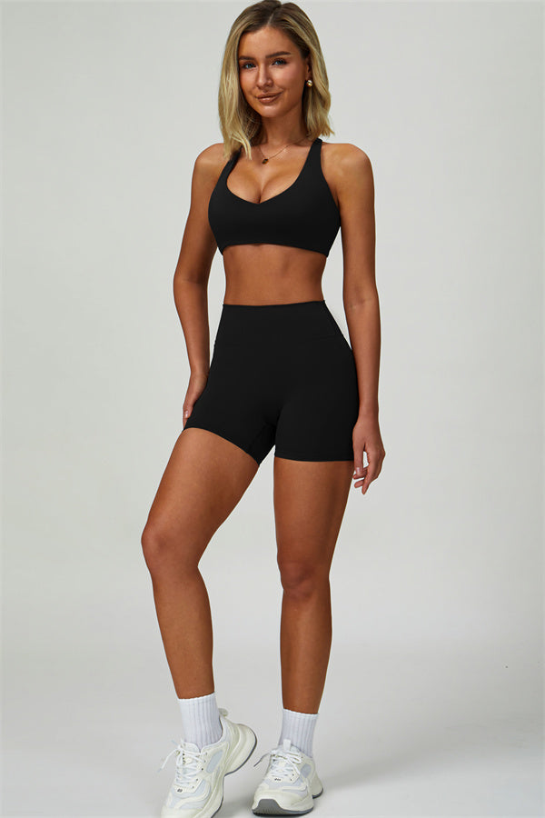 The Seraphine Sports Bra Shorts 2-Piece Set