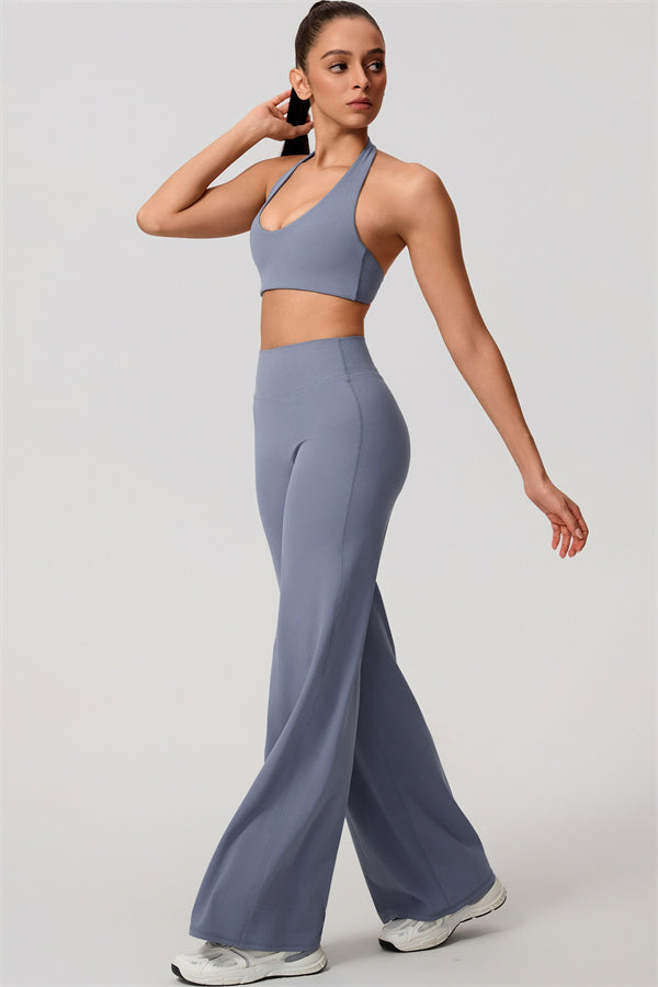 The Nestle Sports Bra Straight Leg Pants 2-Piece Set