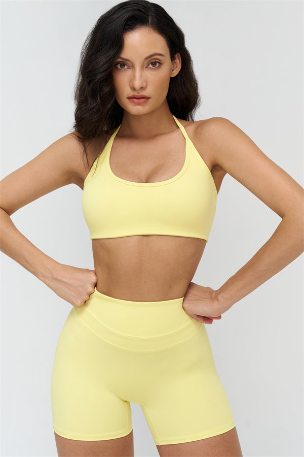 The Stride Halter Sports Bra