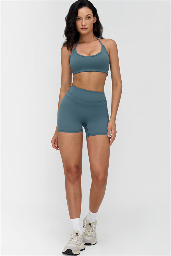 The Stride Halter Sports Bra