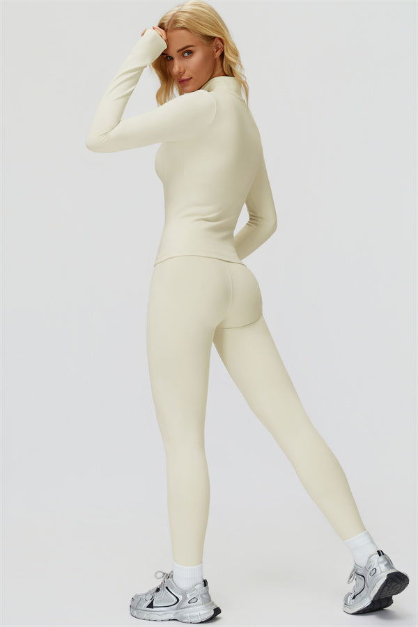 The FemmeFit Zip Jacket Leggings 2-Piece Set