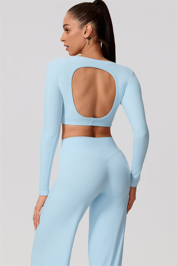 The Nestle Long Sleeve Crop Top